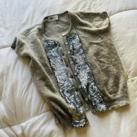 Y2K Blumarine Sequin Cardigan - Picture 2 of 5